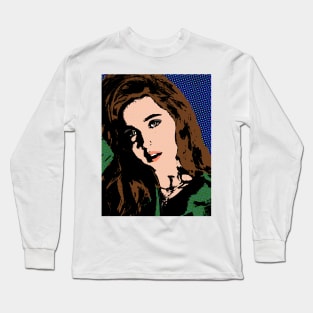 clairo style pop art Long Sleeve T-Shirt